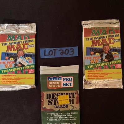 (2) GI. JOE, (1) Desert storm, (2) the Worst from MAD