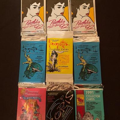 (3) Portfolio92, (3) Rayetta 2, Princess Gwenevere & the jewel riders, (1) Borris the fantasy continues, (1) 1991 fantasy collectors...