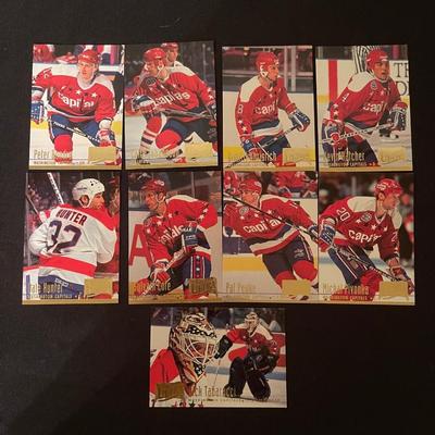 (1) 1991 inaugural edition corvette set, (1) Skybox home improvement, 93-94 caps team set, The Royal family, (1) classic monster trucks,...
