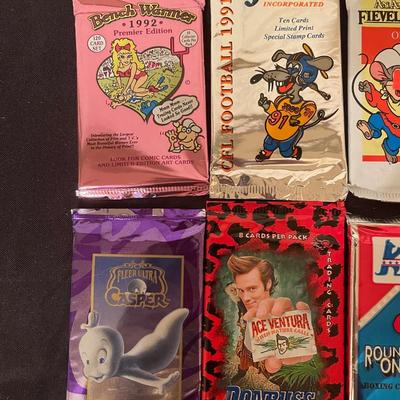 Lot of (8) vintage misc cards 