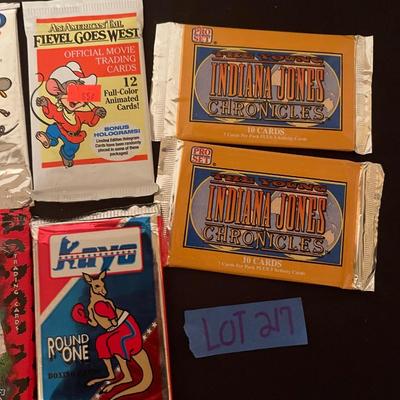 Lot of (8) vintage misc cards 