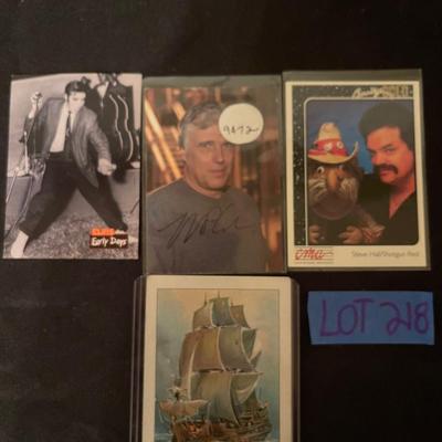 Elvis Early, Authentic Bob Cochran signature, 1992 Authentic Steve Hall signature, The Prince George