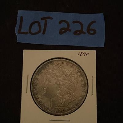 1890 Morgan Silver Dollar