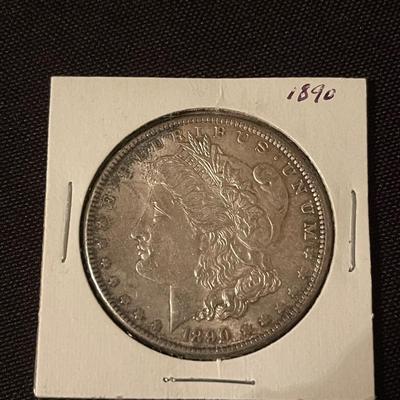 1890 Morgan Silver Dollar