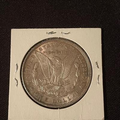 1890 Morgan Silver Dollar