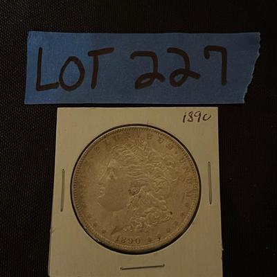 1890 Morgan Silver Dollar