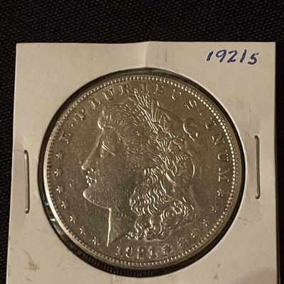 1921-S Morgan Silver Dollar