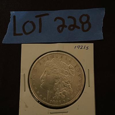 1921-S Morgan Silver Dollar