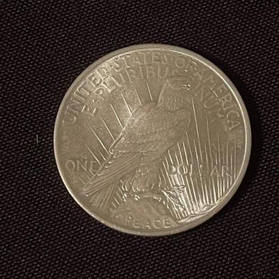 1924 Peace Silver  Dollar