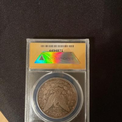 1898 ANACS  MS-62 Silver Morgan Dollar