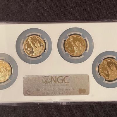 2007-S Proof Presidential Dollars PF 69 NGC Ultra Cameo.