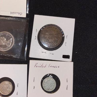 Lot of (8) Canadian coins