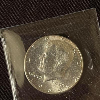 (2) 1964 Kennedy Half Dollars
