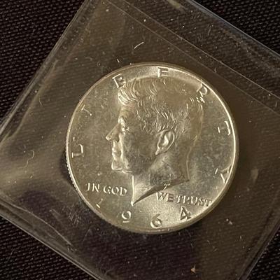 (2) 1964 Kennedy Half Dollars