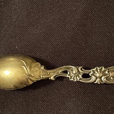 (2) Sterling silver spoons