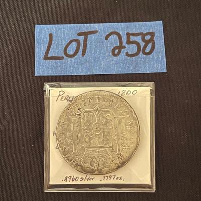 1800 Lima, Peru 8 reale