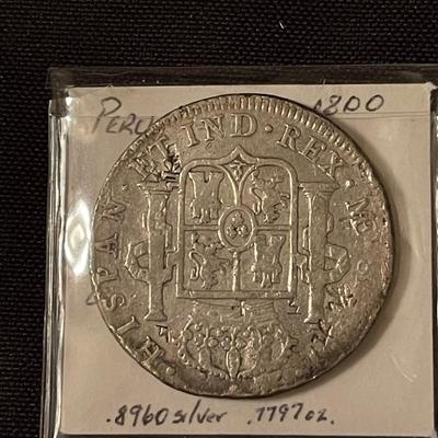 1800 Lima, Peru 8 reale
