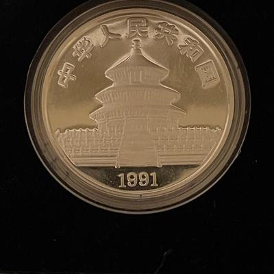 1991 Commemorative Silver Coin with COA