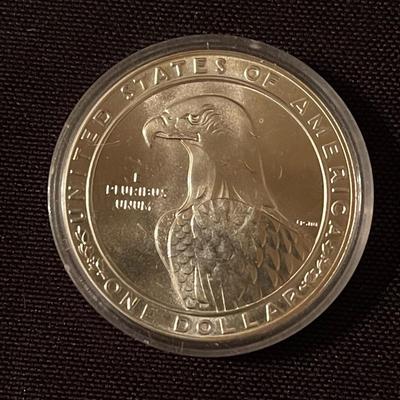 1983 LA Olympiad dicus thrower silver dollar