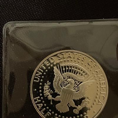1776-1976 Silver Kennedy Bicentennial Half Dollar, 2001-S, 2002-S, 2004-S, 2005-S, 2006-S Kennedy silver half dollar.