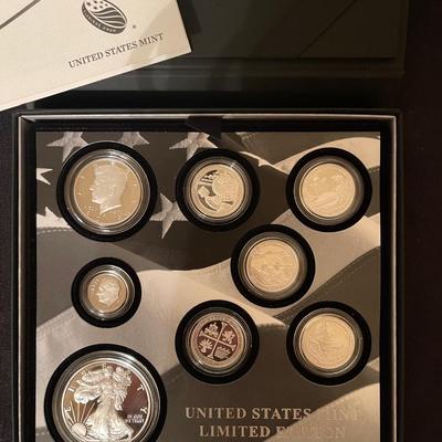 2019 U.S Mint limited edition silver proof set