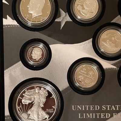 2019 U.S Mint limited edition silver proof set