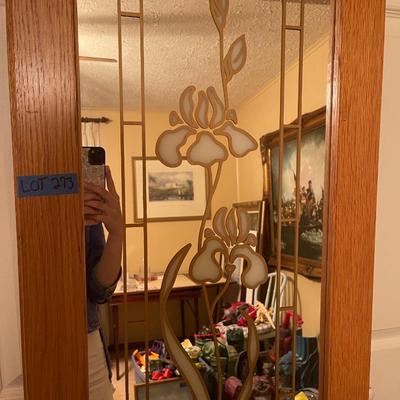 "The Glenlivet 12 year old single malt scotch whiskey mirror (46"T x 19" W)