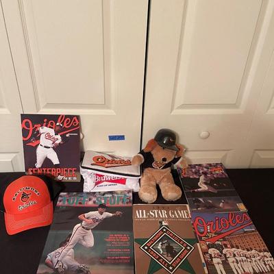 Vintage orioles memorabilia lot- 