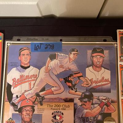 Lot of vintages O's baseball cards & memorabilia