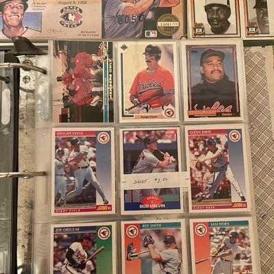 Lot of vintages O's baseball cards & memorabilia