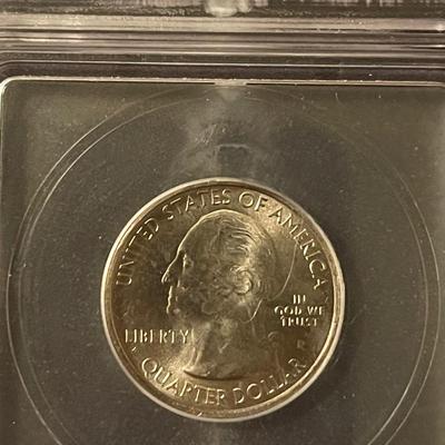 2015- P Homestead die chips quarter ICG Cert. MS-65