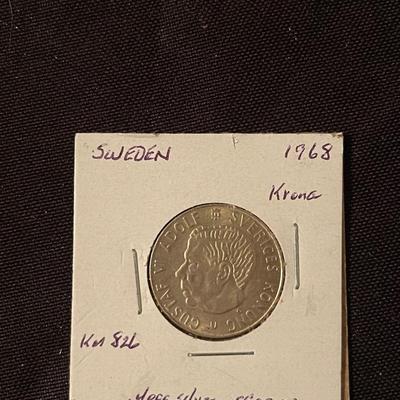 (11) Vintage Sweden coins