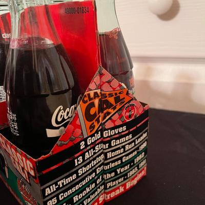 (3) sets of vintage coke bottles for the orioles 