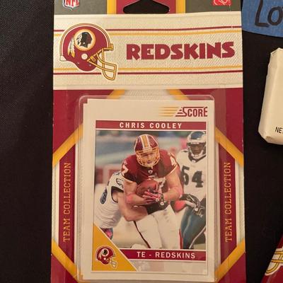(3) Vintage Redskins memorabilia