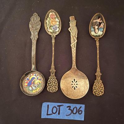 (4) Vintage spoons