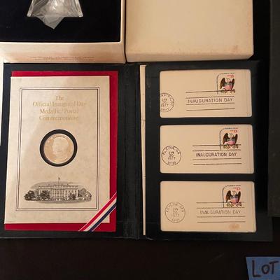 plate is sterling silver 1977 Presidential inaugural memorbilia