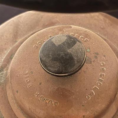 "Cosiclad" quick boil solid copper tea pot