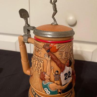 Vintage Avon " A century of basketball 1993" handcrafted in Brazil stein (10"T x 6"W) , Michael Jordan Avon...
