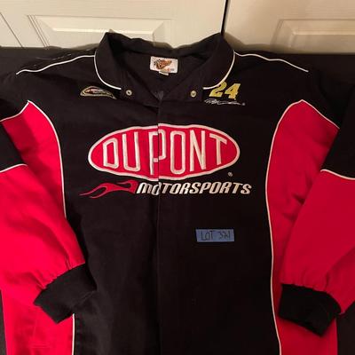 Winners cirlce "Dupont motor sports" bomber jacket size XL