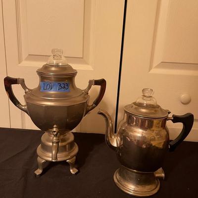 means Best Bowman & Co electric pitcher/ teapot, amd electric drink dispenser Manning-Bowman Co.