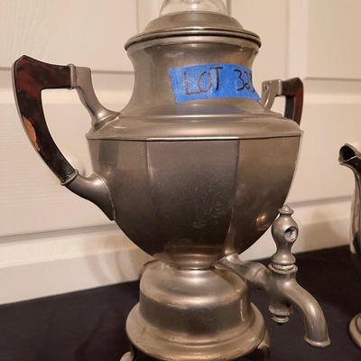 means Best Bowman & Co electric pitcher/ teapot, amd electric drink dispenser Manning-Bowman Co.