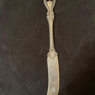 2 pieces sterling, 1 piece silverplate, 1 pin