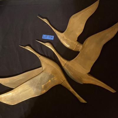 MCM brass hanging