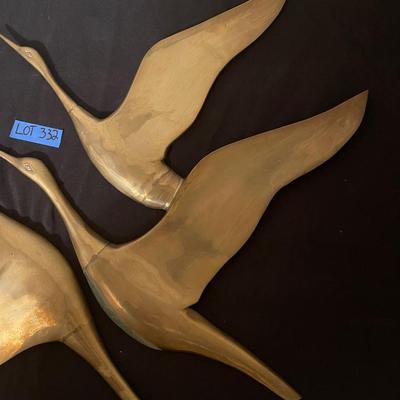 MCM brass hanging