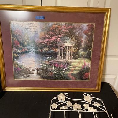 Thomas Kinkade Framed Quote