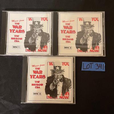 Discs 1, 2 & 3 of music