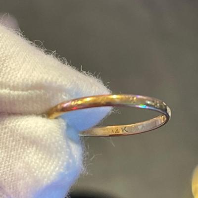 14K Gold band