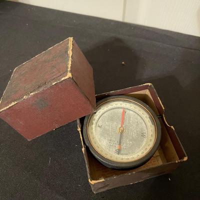 Antique Wall Hanging and Compass