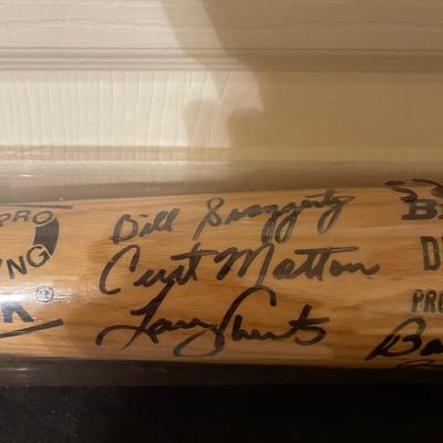 (2) Autographed Vintage Orioles Items
