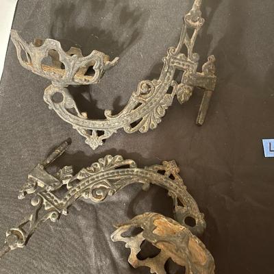 Antique Wrought Iron Sconces
